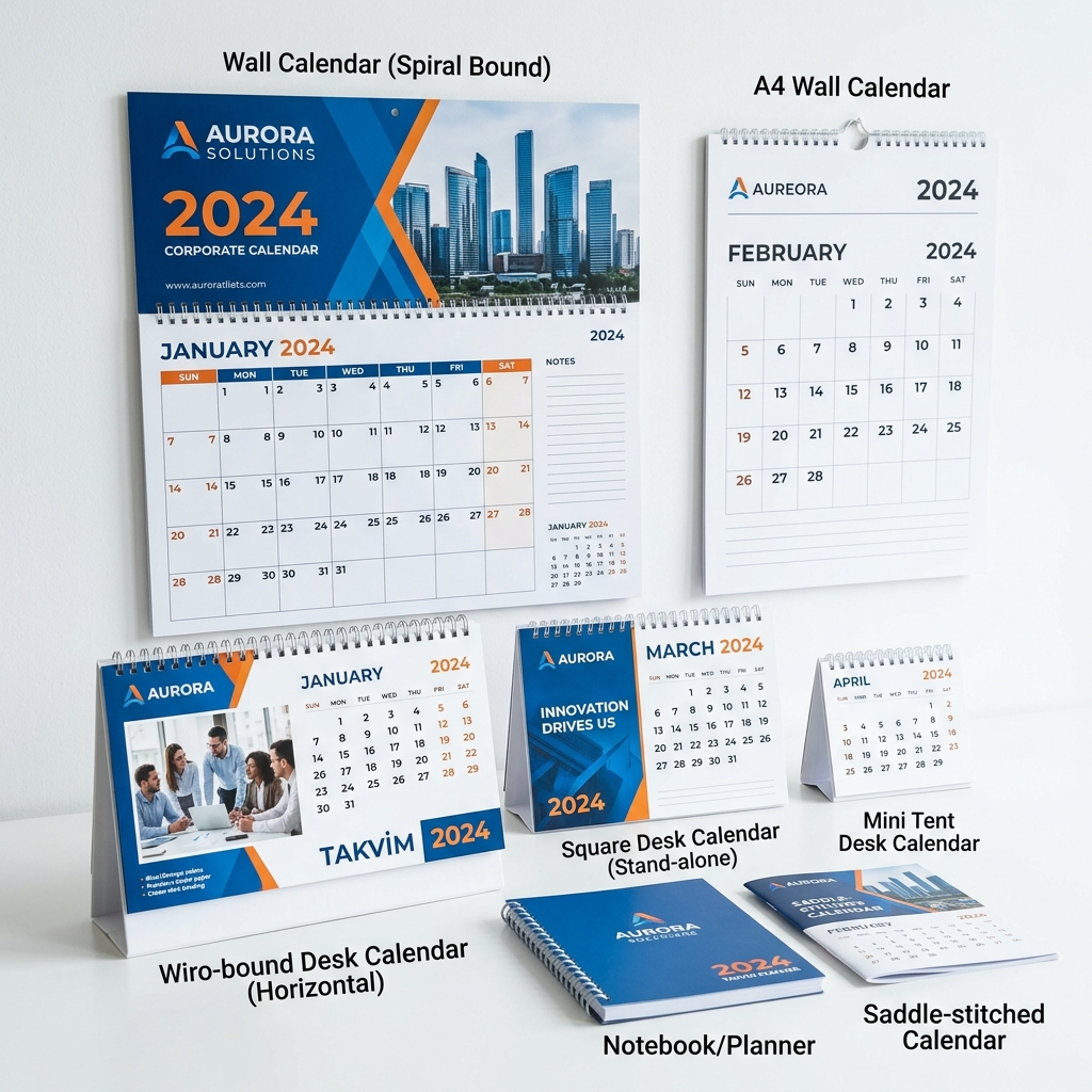 Takvim & Dönkart Baskısı